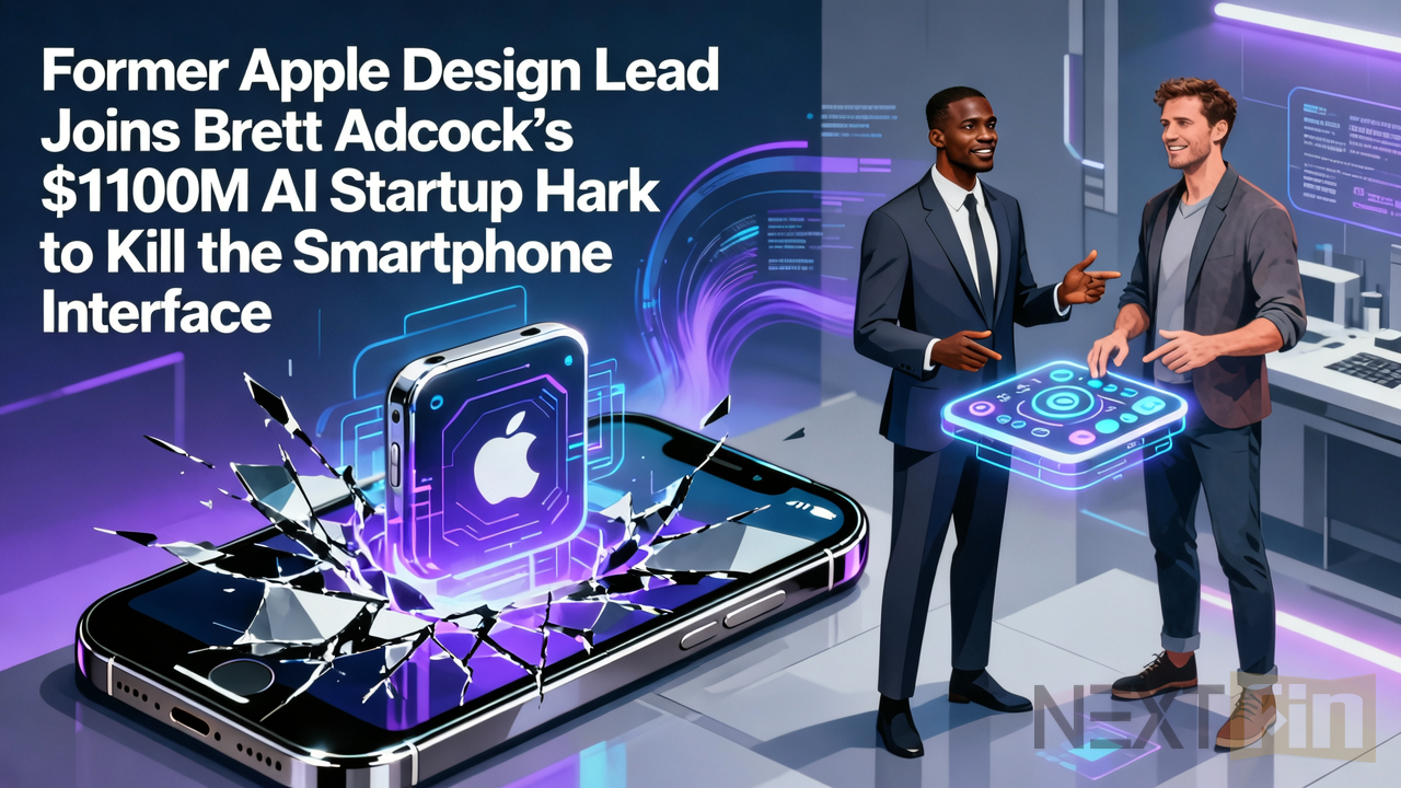 Former Apple Design Lead Joins Brett Adcock’s $100M AI Startup Hark to Kill the Smartphone Interface