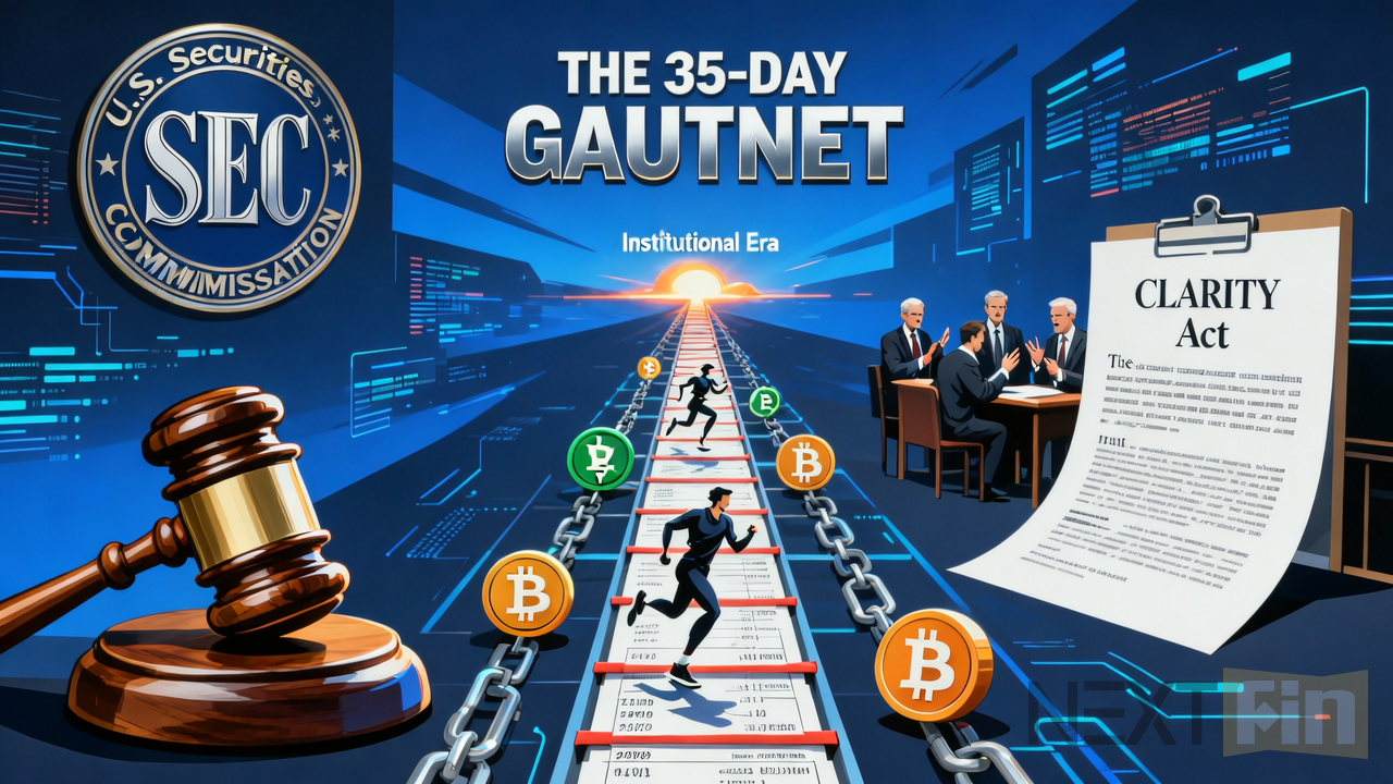 The 35-Day Gauntlet: SEC ETF Rulings and CLARITY Act Markup Set to Redefine Crypto’s Institutional Era