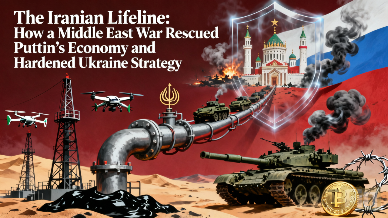 The Iranian Lifeline: How a Middle East War Rescued Putin’s Economy and Hardened His Ukraine Strategy