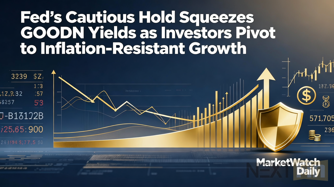 Fed’s Cautious Hold Squeezes GOODN Yields as Investors Pivot to Inflation-Resistant Growth