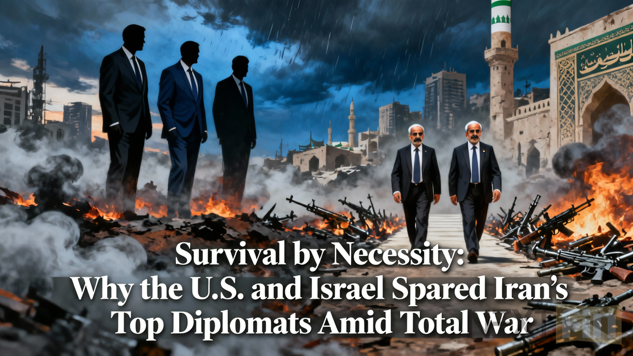 Survival by Necessity: Why the U.S. and Israel Spared Iran’s Top Diplomats Amid Total War