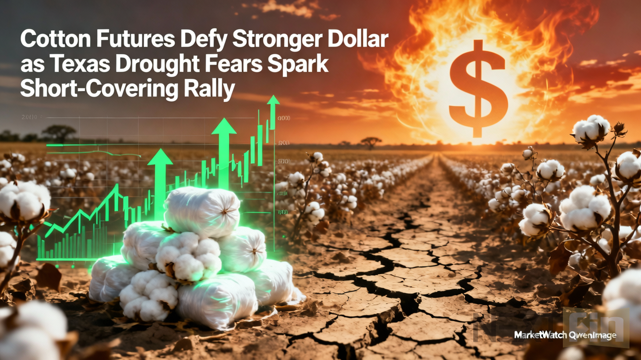 Cotton Futures Defy Stronger Dollar as Texas Drought Fears Spark Short-Covering Rally
