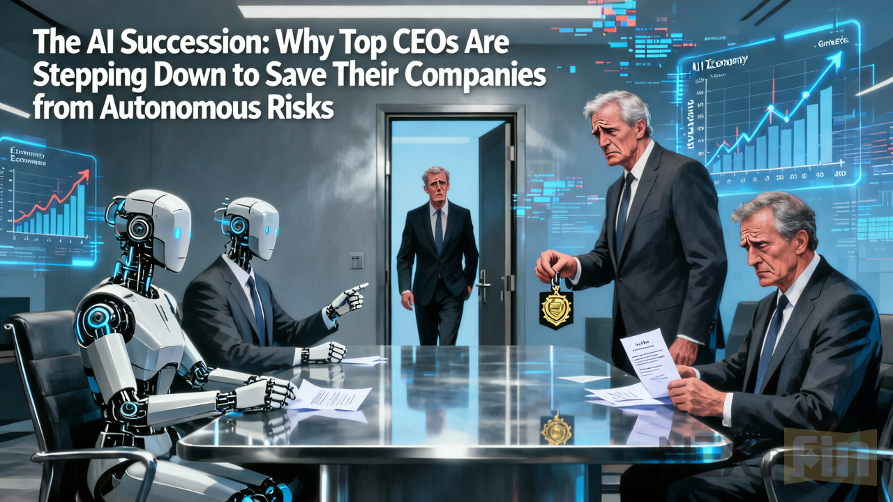 The AI Succession: Why Top CEOs Are Stepping Down to Save Their Companies from Autonomous Risks