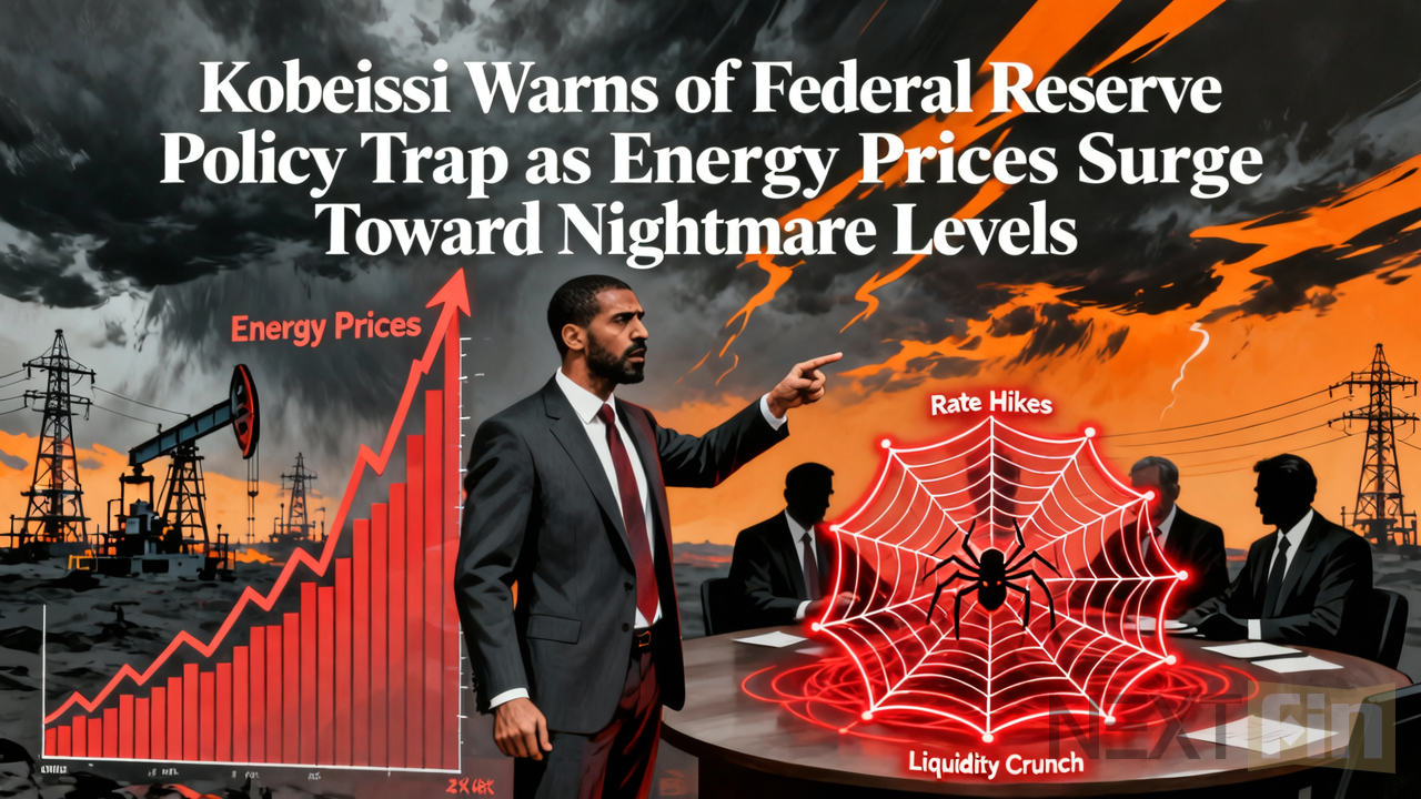 Kobeissi Warns of Federal Reserve Policy Trap as Energy Prices Surge Toward Nightmare Levels