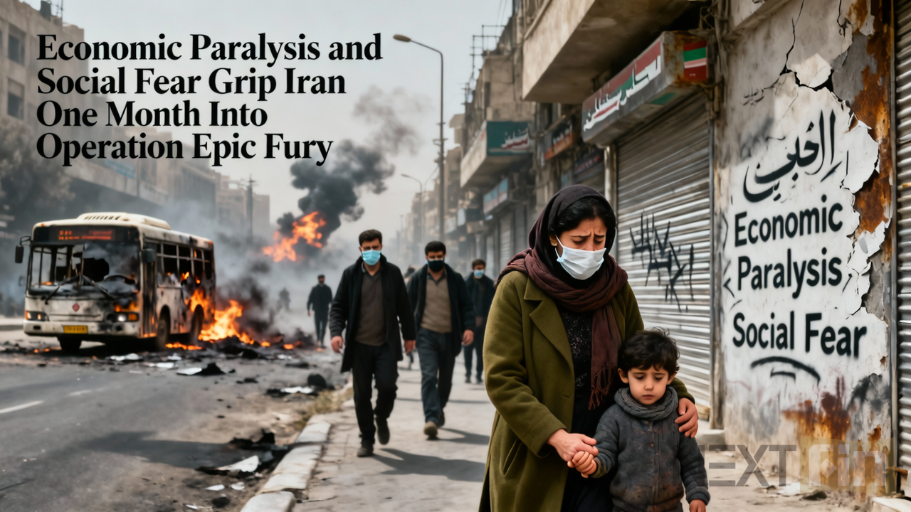 Economic Paralysis and Social Fear Grip Iran One Month Into Operation Epic Fury