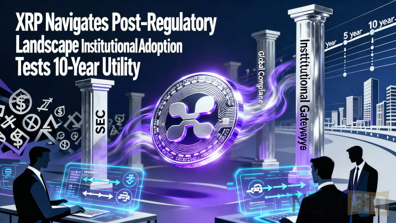 XRP Navigates Post-Regulatory Landscape as Institutional Adoption Tests 10-Year Utility