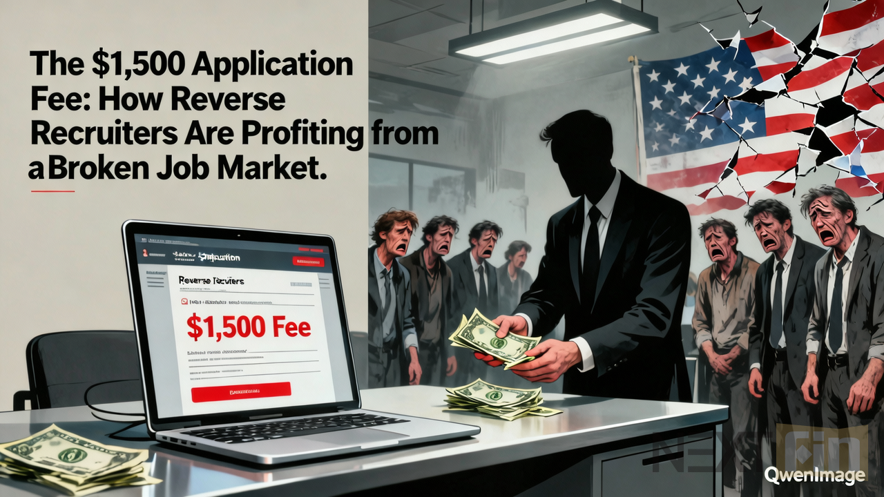 The $1,500 Application Fee: How Reverse Recruiters Are Profiting from a Broken Job Market