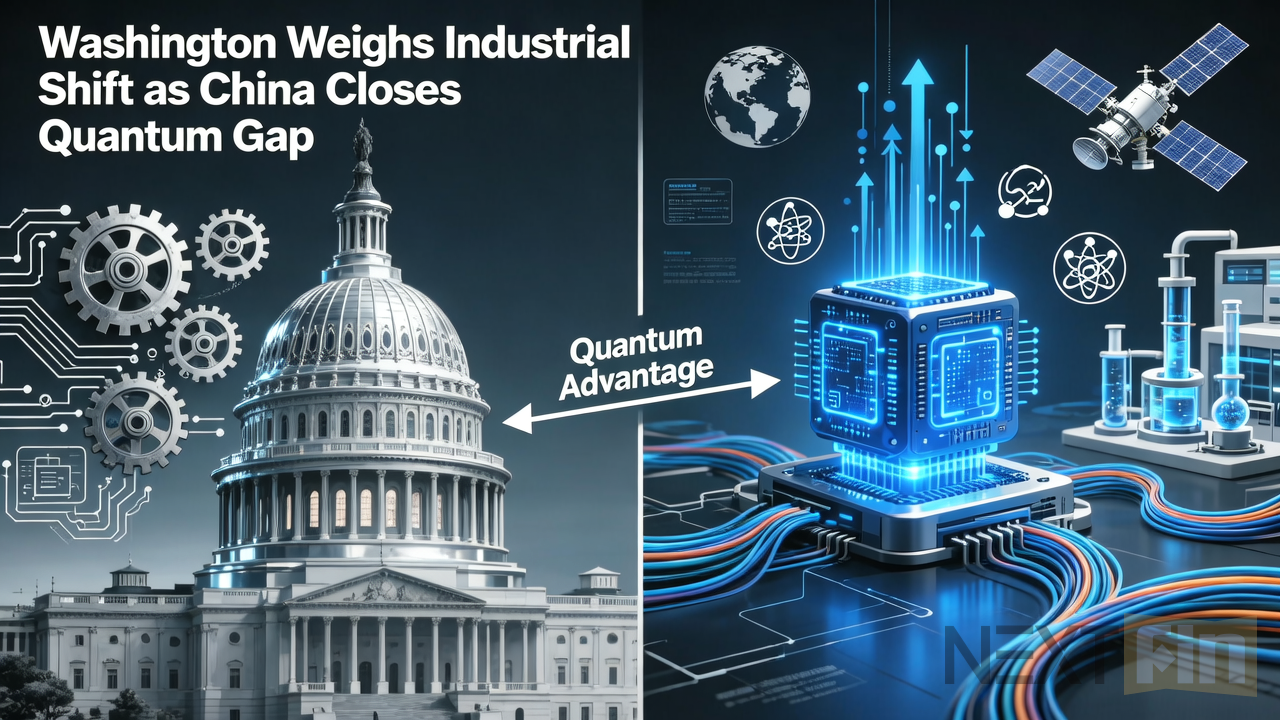 Washington Weighs Industrial Shift as China Closes Quantum Gap