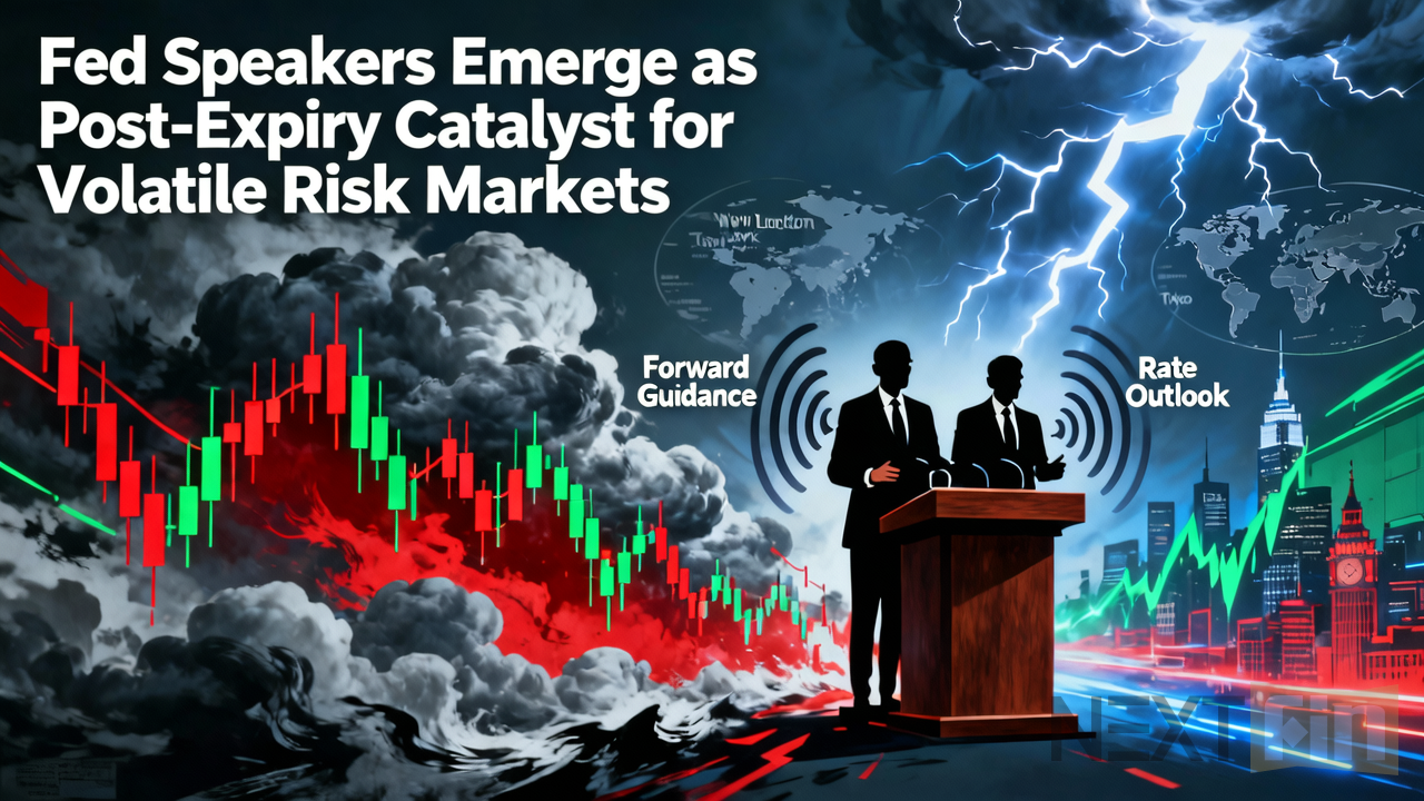 Fed Speakers Emerge as Post-Expiry Catalyst for Volatile Risk Markets