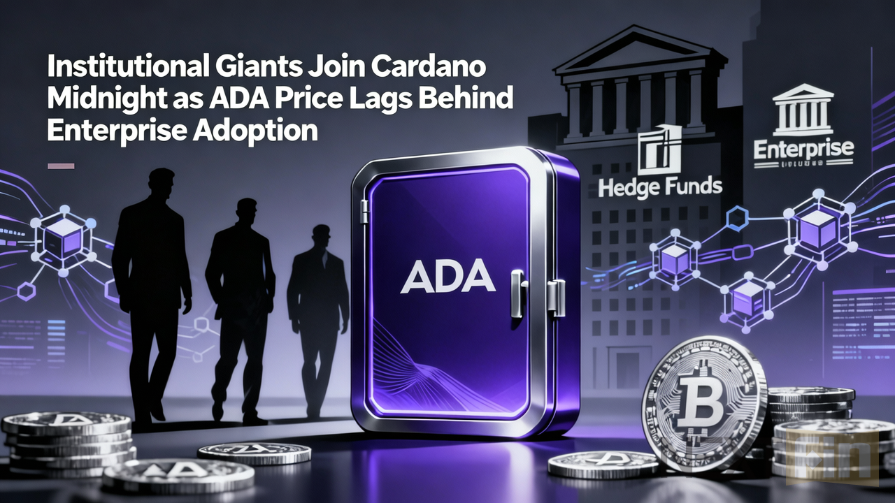 Institutional Giants Join Cardano Midnight as ADA Price Lags Behind Enterprise Adoption