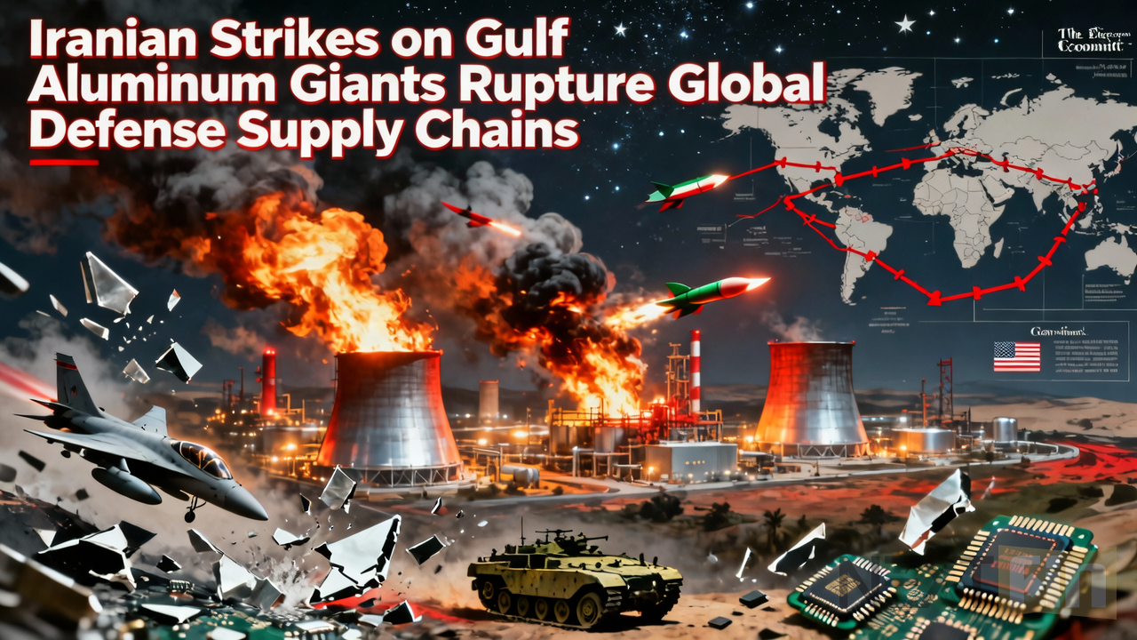 Iranian Strikes on Gulf Aluminum Giants Rupture Global Defense Supply Chains
