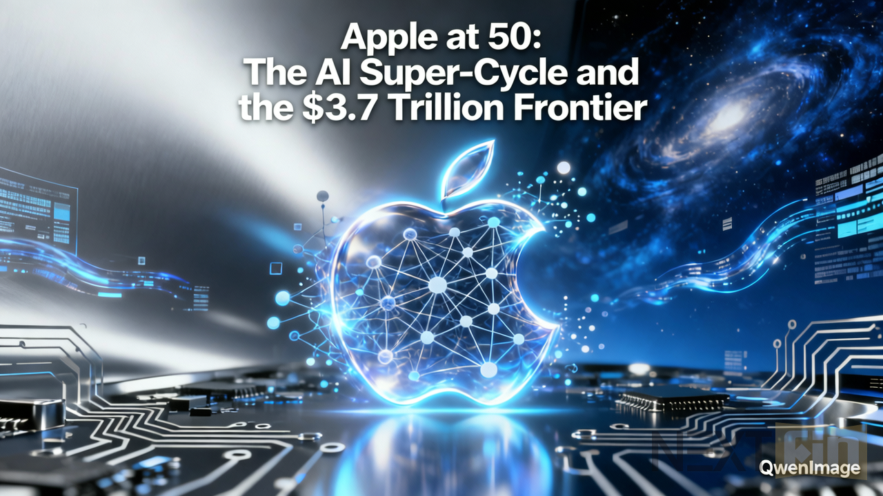 Apple at 50: The AI Super-Cycle and the $3.7 Trillion Frontier