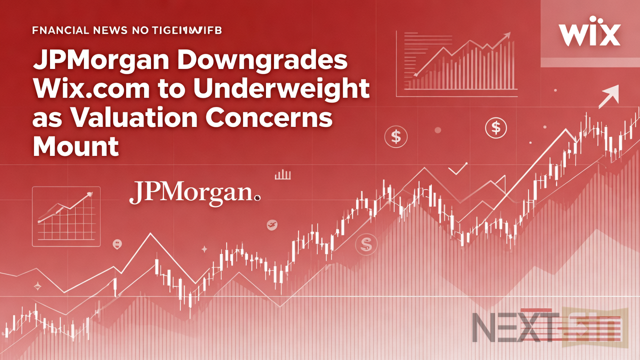 JPMorgan Downgrades Wix.com to Underweight as Valuation Concerns Mount