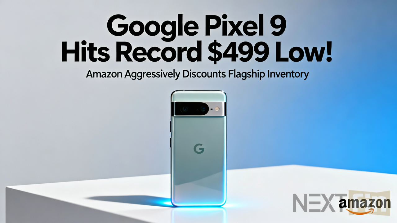 Google Pixel 9 Hits Record $499 Low as Amazon Aggressively Discounts Flagship Inventory