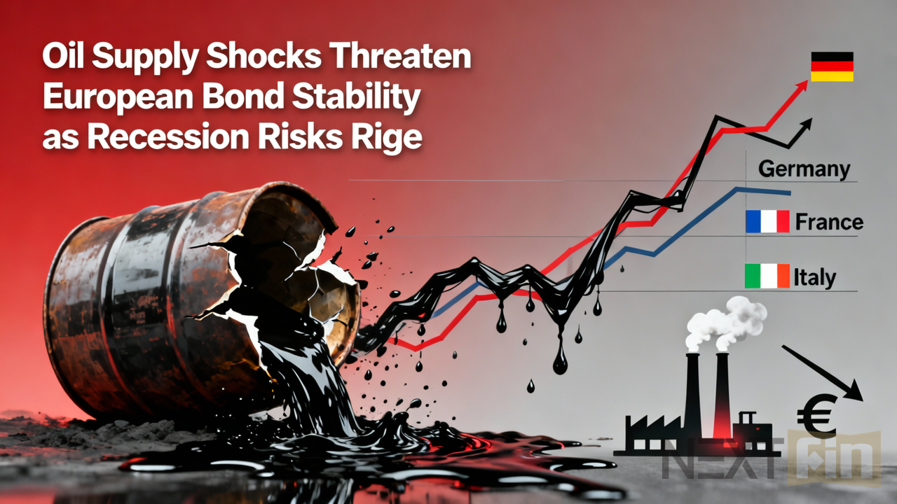 Oil Supply Shocks Threaten European Bond Stability as Recession Risks Rise