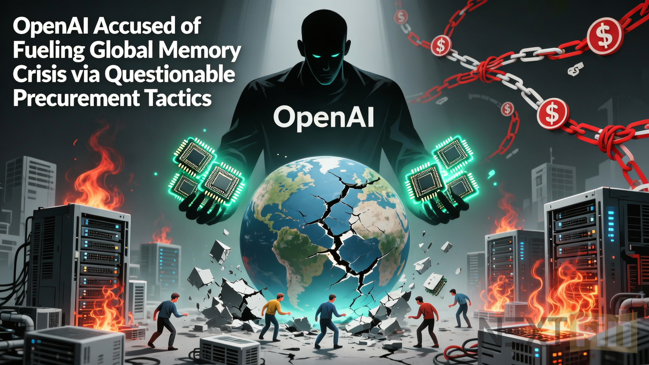 OpenAI Accused of Fueling Global Memory Crisis via Questionable Procurement Tactics