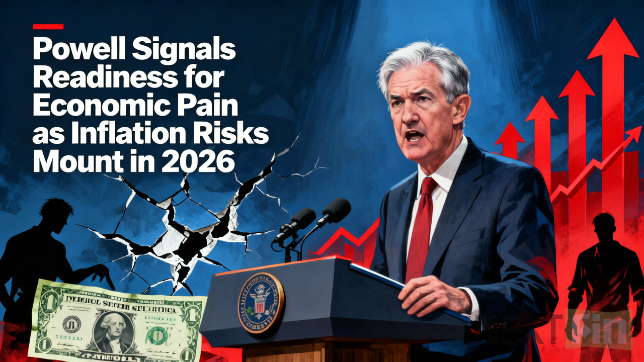 Powell Signals Readiness for Economic Pain as Inflation Risks Mount in 2026