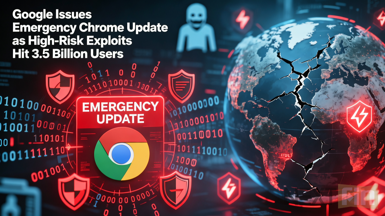 Google Issues Emergency Chrome Update as High-Risk Exploits Hit 3.5 Billion Users