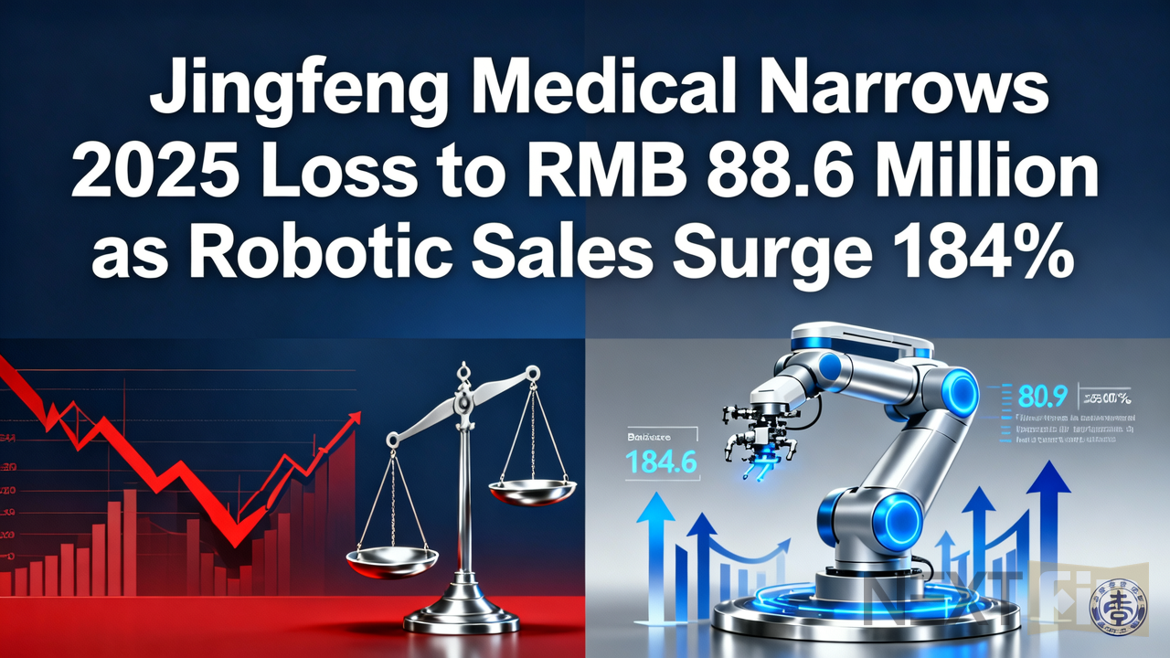 Jingfeng Medical Narrows 2025 Loss to RMB 88.6 Million as Robotic Sales Surge 184%