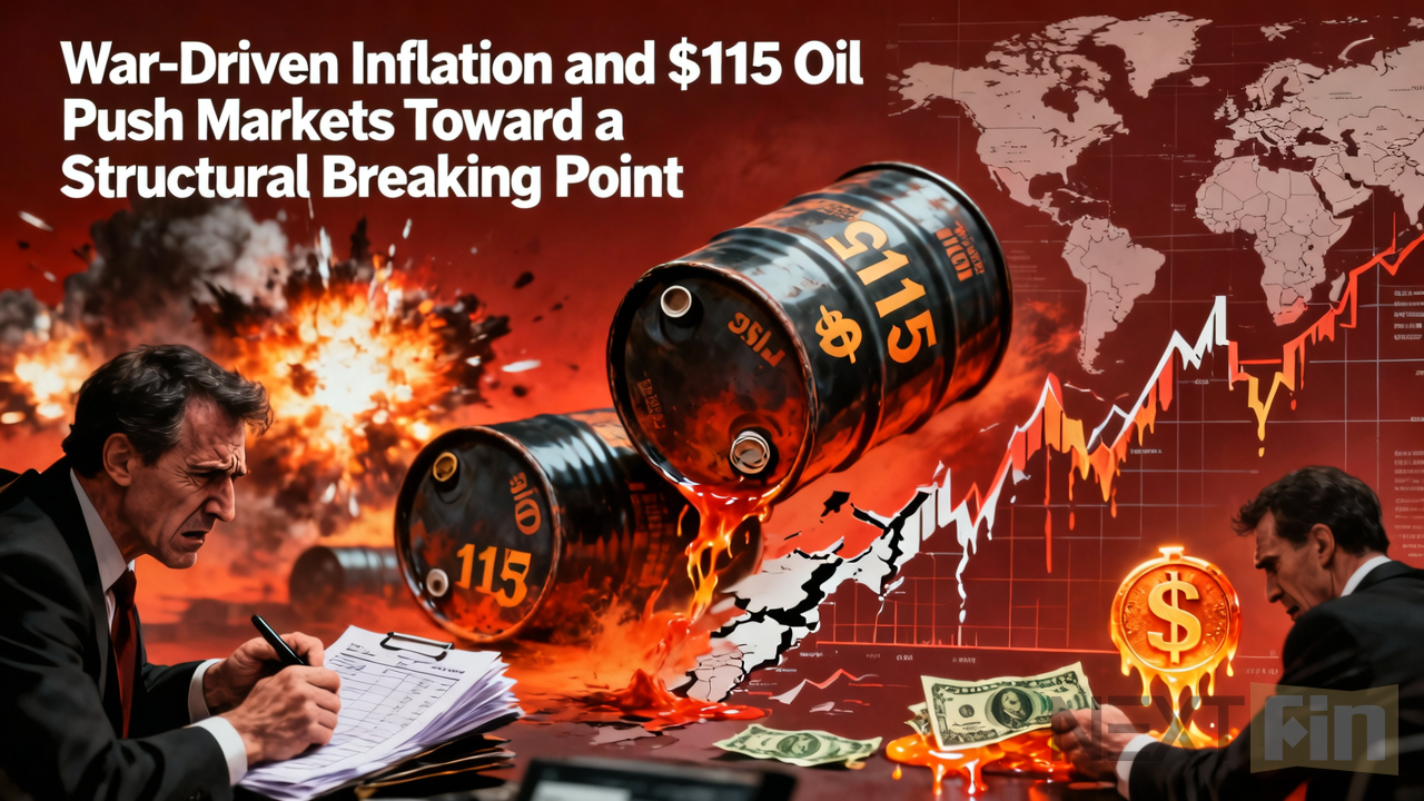 War-Driven Inflation and $115 Oil Push Markets Toward a Structural Breaking Point ｜NextFin WeekAhead（3.30-4.03)）