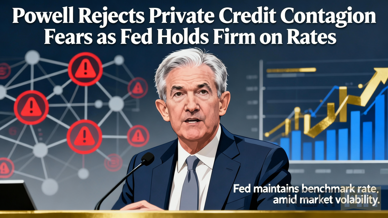 Powell Rejects Private Credit Contagion Fears as Fed Holds Firm on Rates