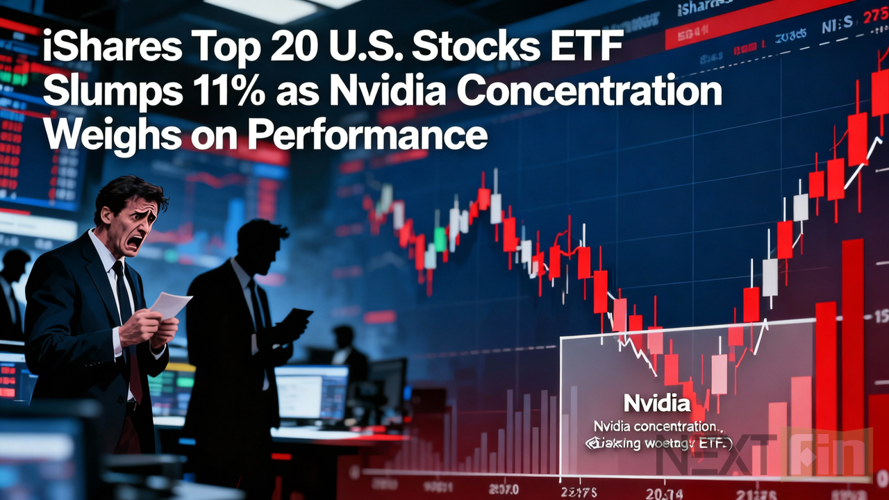 iShares Top 20 U.S. Stocks ETF Slumps 11% as Nvidia Concentration Weighs on Performance