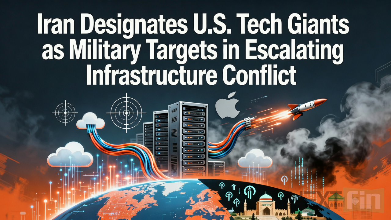 Iran Designates U.S. Tech Giants as Military Targets in Escalating Infrastructure Conflict