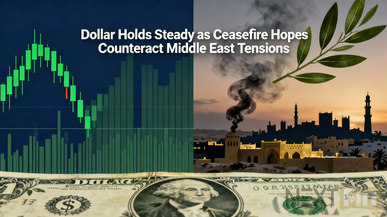 Dollar Holds Steady as Ceasefire Hopes Counteract Middle East Tensions
