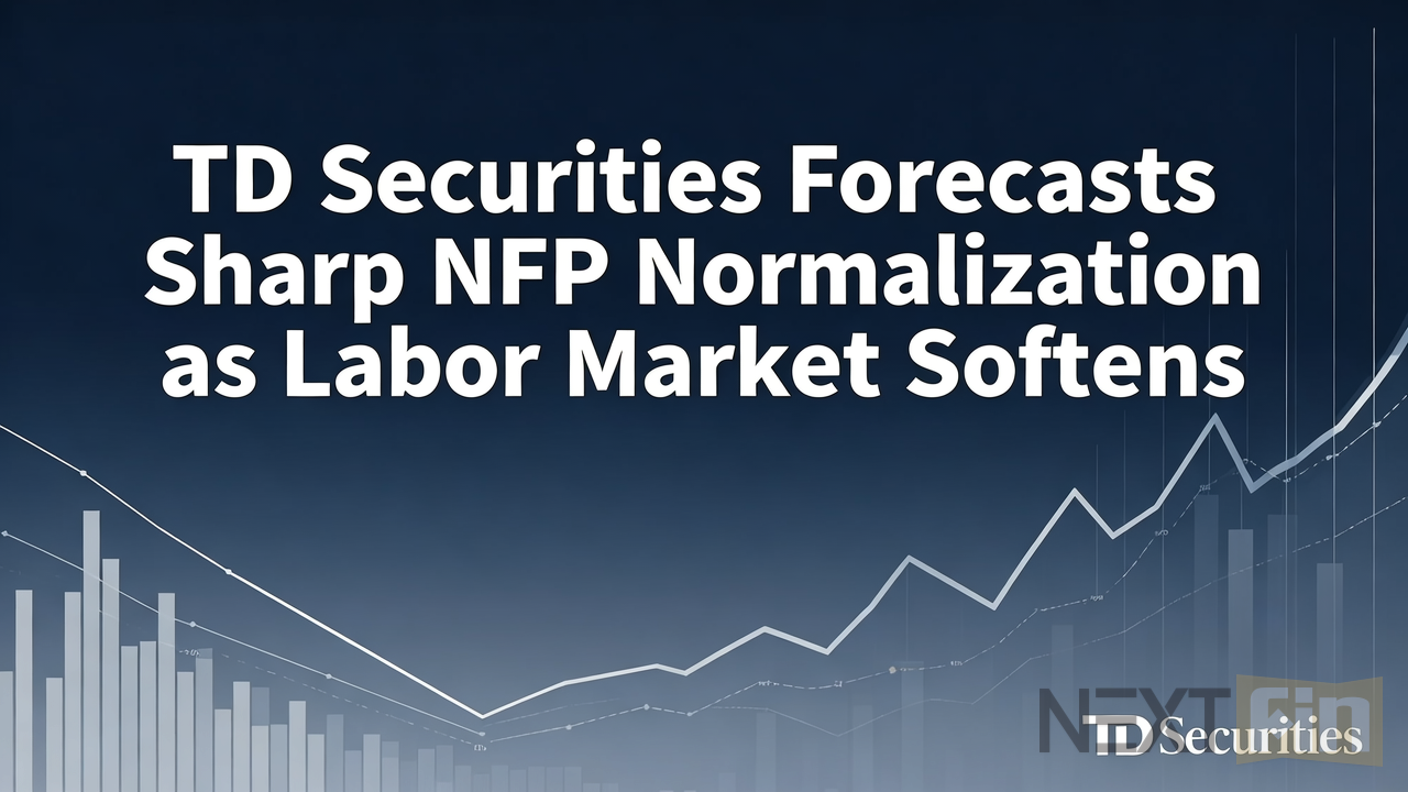 TD Securities Forecasts Sharp NFP Normalization as Labor Market Softens
