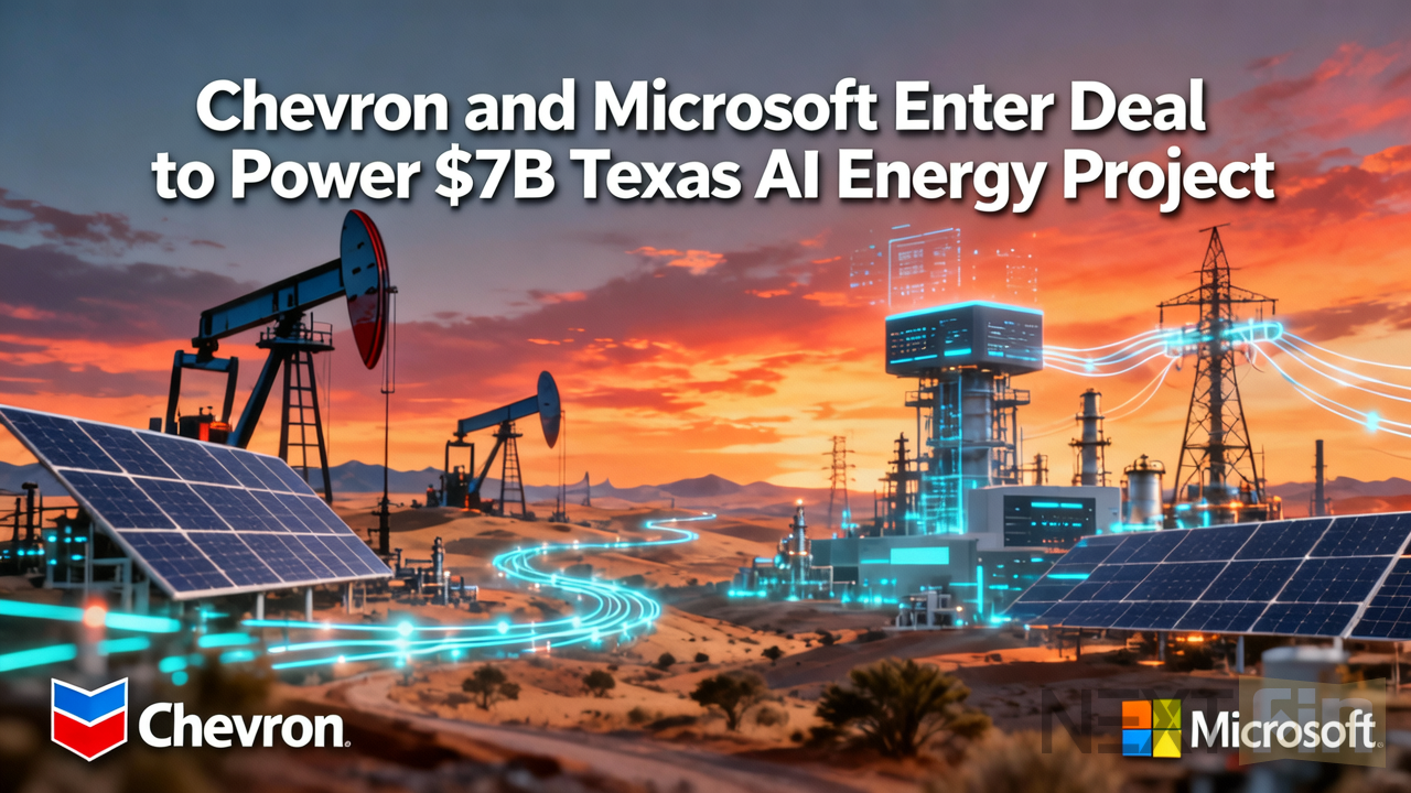 Chevron and Microsoft Enter Deal to Power $7B Texas AI Energy Project