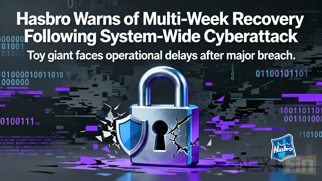 Hasbro Warns of Multi-Week Recovery Following System-Wide Cyberattack