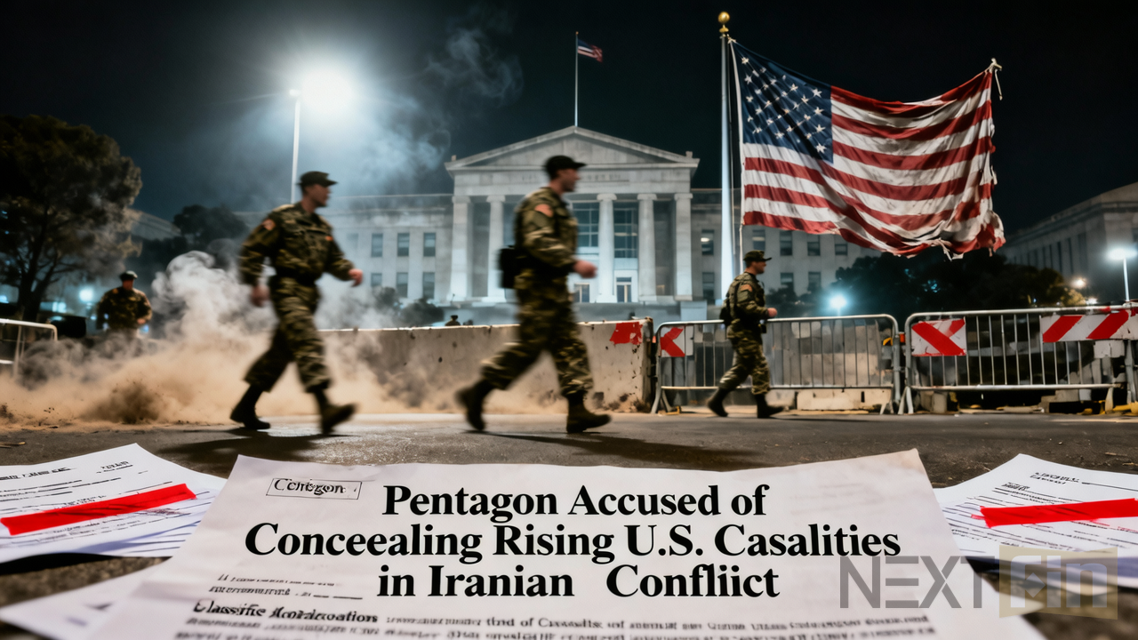 Pentagon Accused of Concealing Rising U.S. Casualties in Iranian Conflict