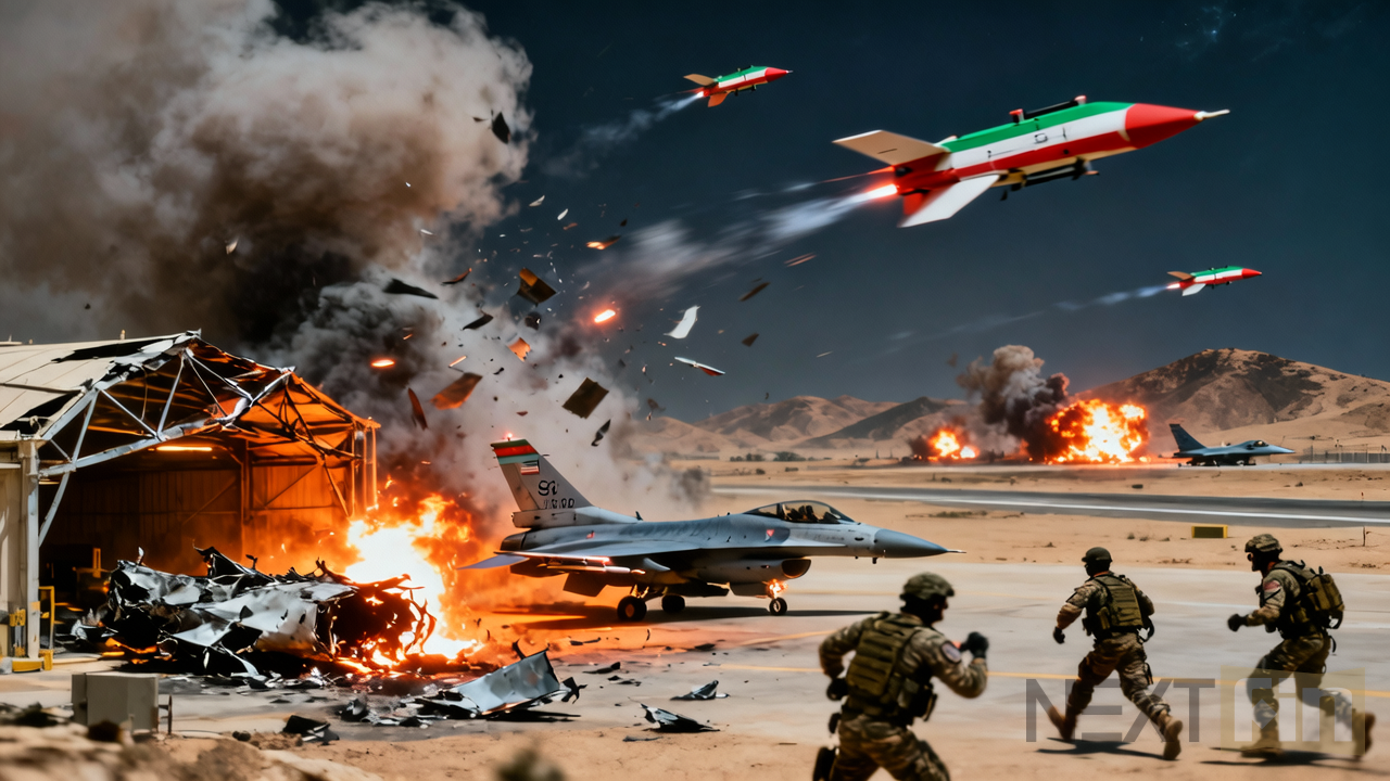 Iranian Drones Strike U.S. Fighter Base in Jordan as Regional Conflict Widens