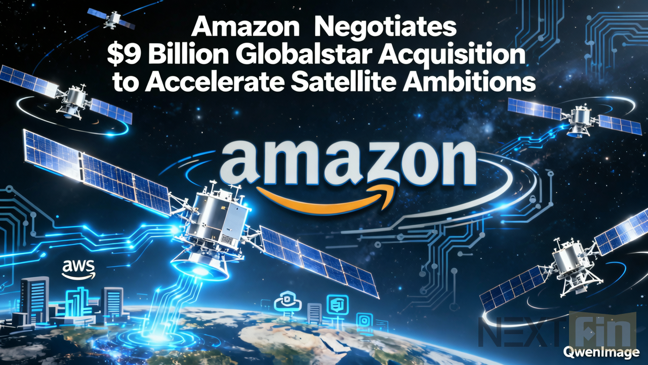 Amazon Negotiates $9 Billion Globalstar Acquisition to Accelerate Satellite Ambitions