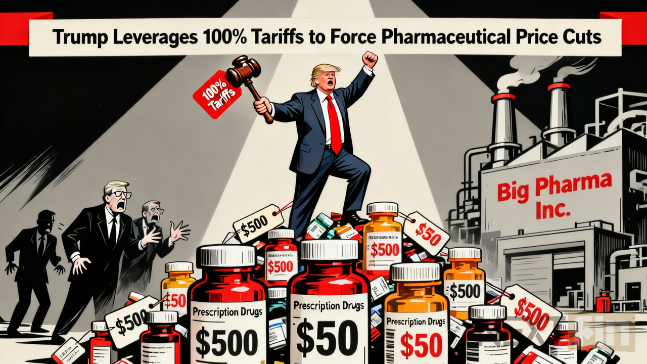 Trump Leverages 100% Tariffs to Force Pharmaceutical Price Cuts