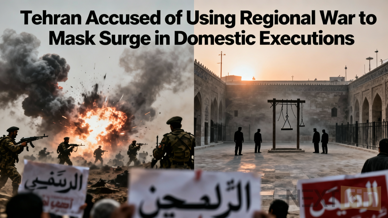 Tehran Accused of Using Regional War to Mask Surge in Domestic Executions