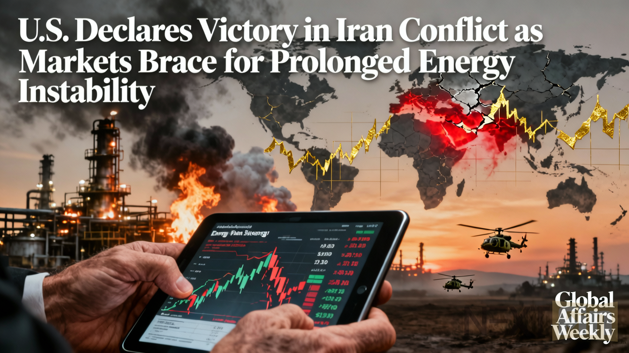 U.S. Declares Victory in Iran Conflict as Markets Brace for Prolonged Energy Instability