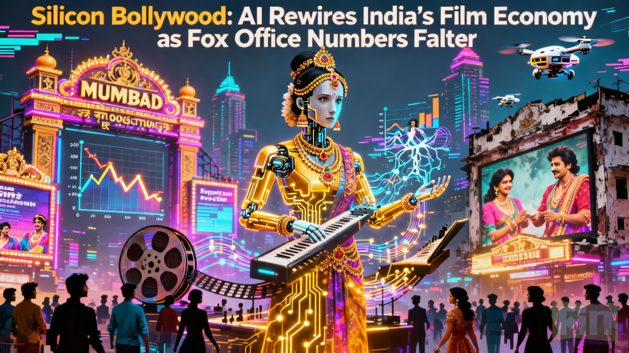 Silicon Bollywood: AI Rewires India’s Film Economy as Box Office Numbers Falter