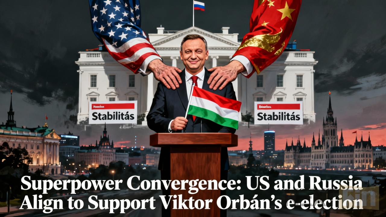 Superpower Convergence: US and Russia Align to Support Viktor Orbán’s Re-election