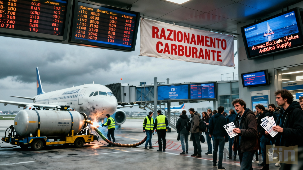 Fuel Rationing Hits Italian Airports as Hormuz Blockade Chokes Aviation Supply