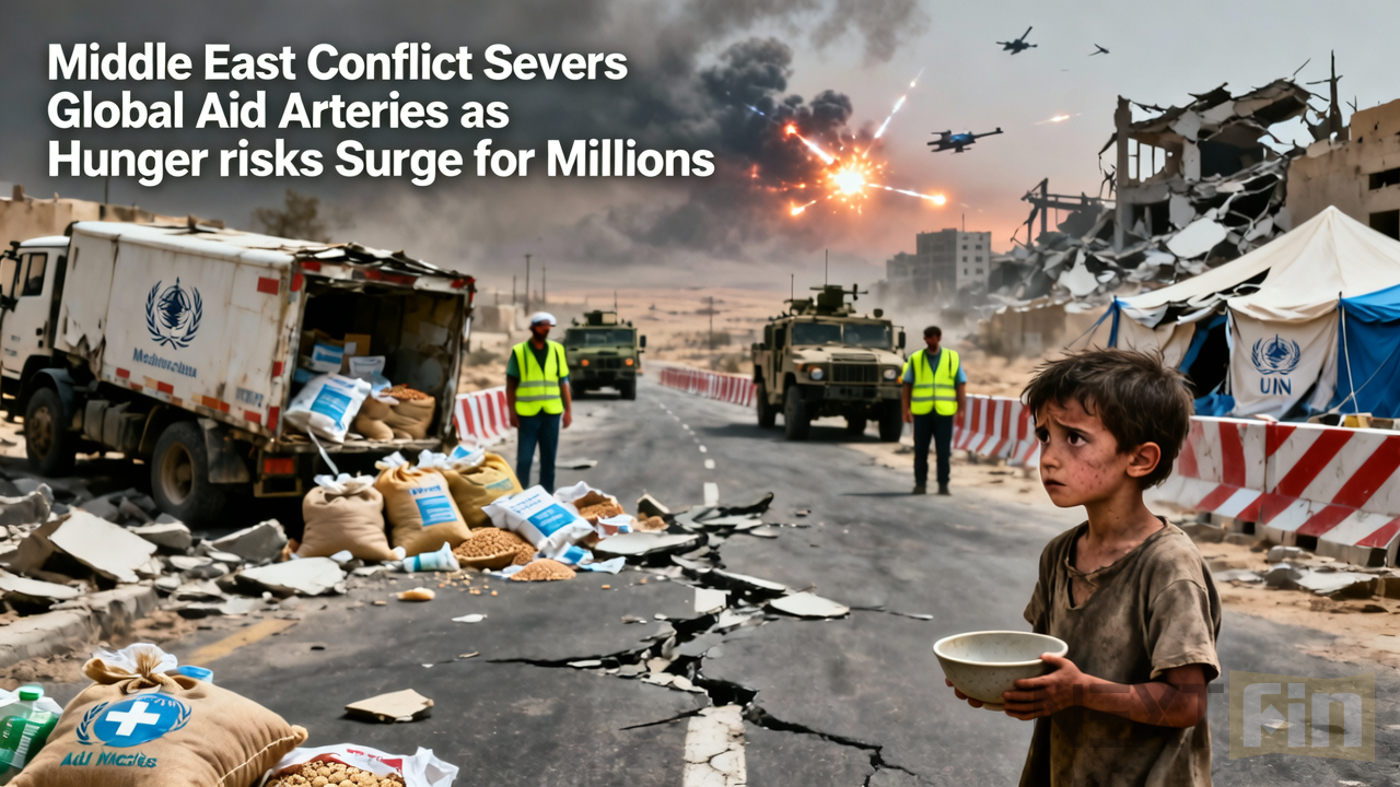 Middle East Conflict Severs Global Aid Arteries as Hunger Risks Surge for Millions
