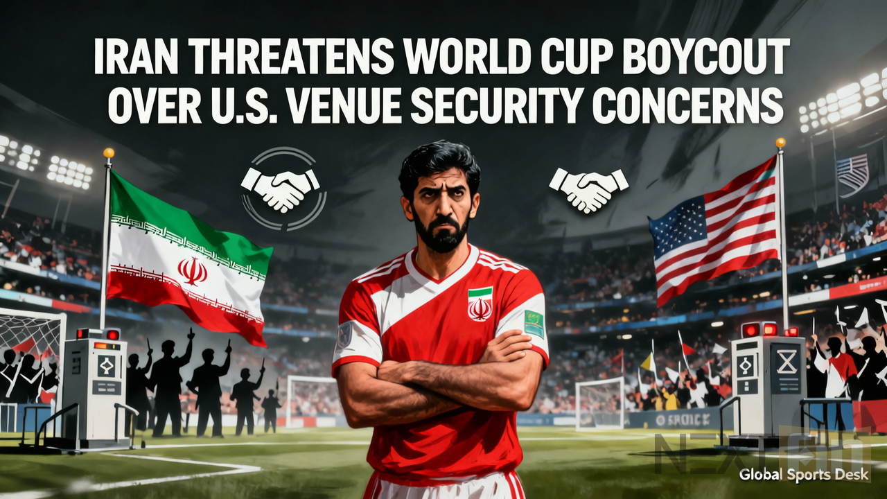 Iran Threatens World Cup Boycott Over U.S. Venue Security Concerns