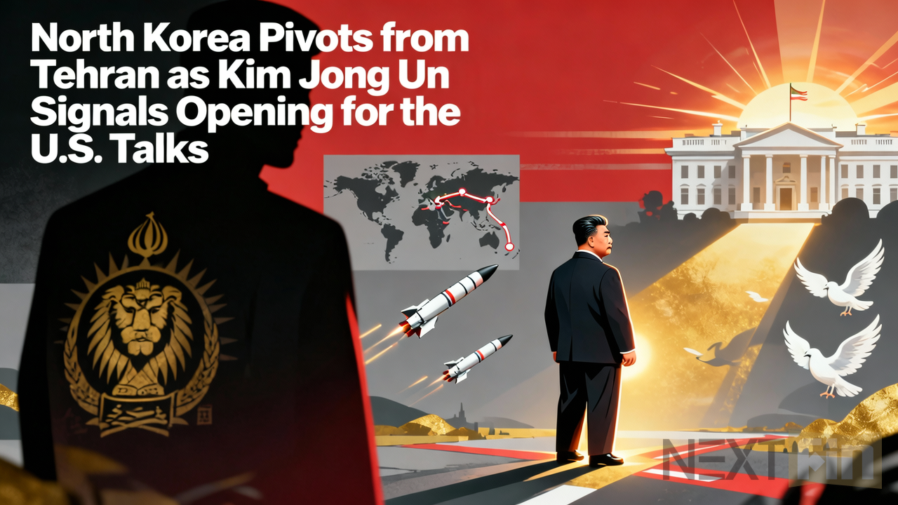 North Korea Pivots from Tehran as Kim Jong Un Signals Opening for U.S. Talks