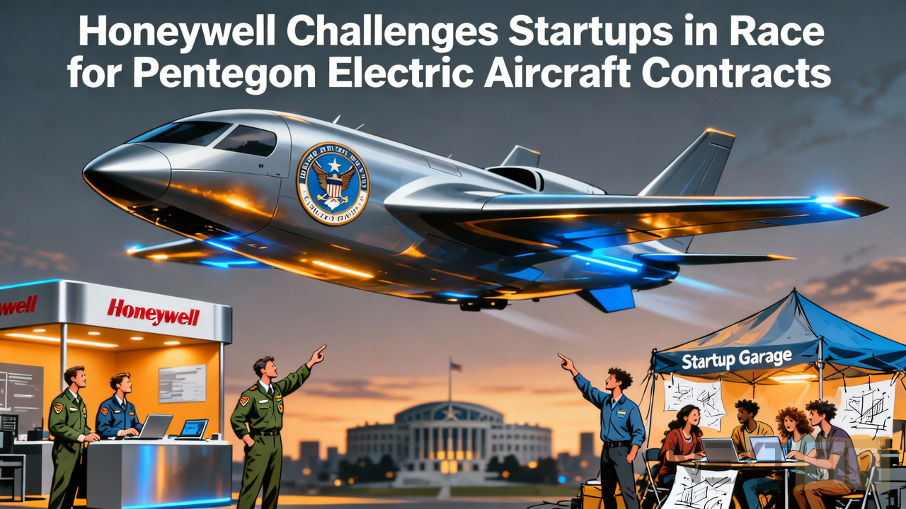 Honeywell Challenges Startups in Race for Pentagon Electric Aircraft Contracts