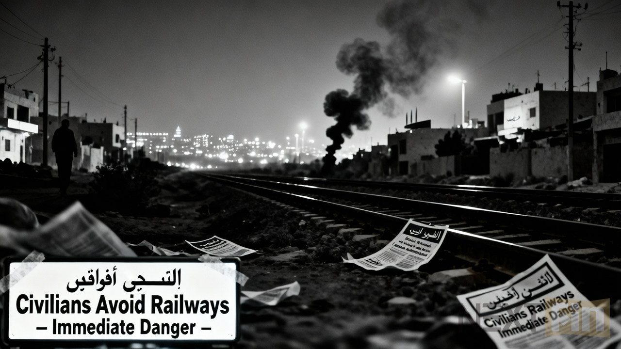 Israel Warns Iranian Civilians to Avoid Railways as U.S. Deadline Approaches
