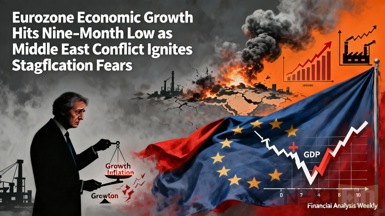 Eurozone Economic Growth Hits Nine-Month Low as Middle East Conflict Ignites Stagflation Fears