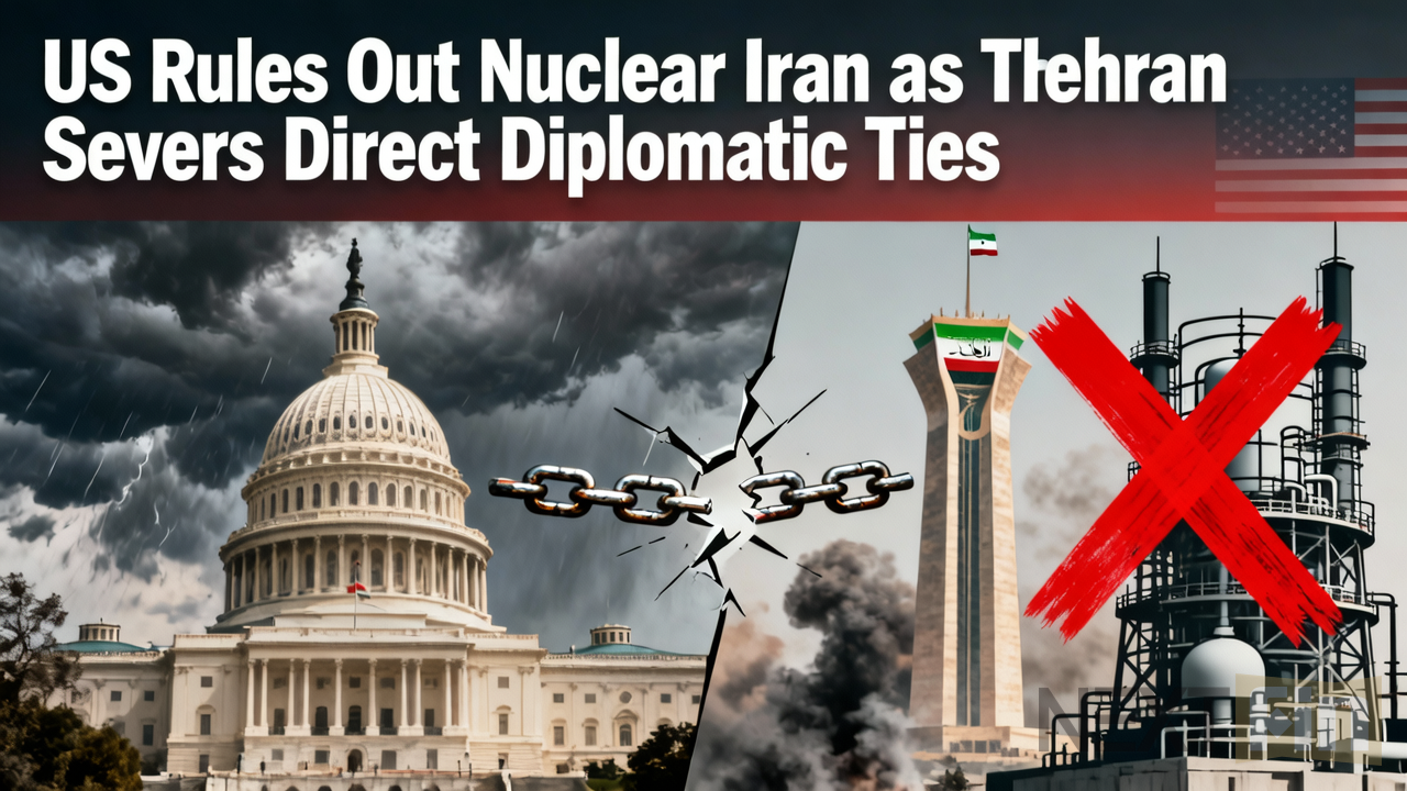 US Rules Out Nuclear Iran as Tehran Severs Direct Diplomatic Ties