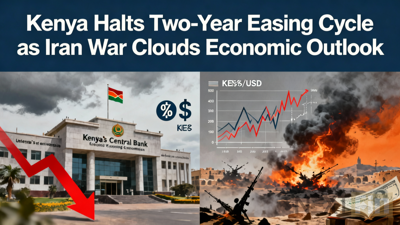Kenya Halts Two-Year Easing Cycle as Iran War Clouds Economic Outlook