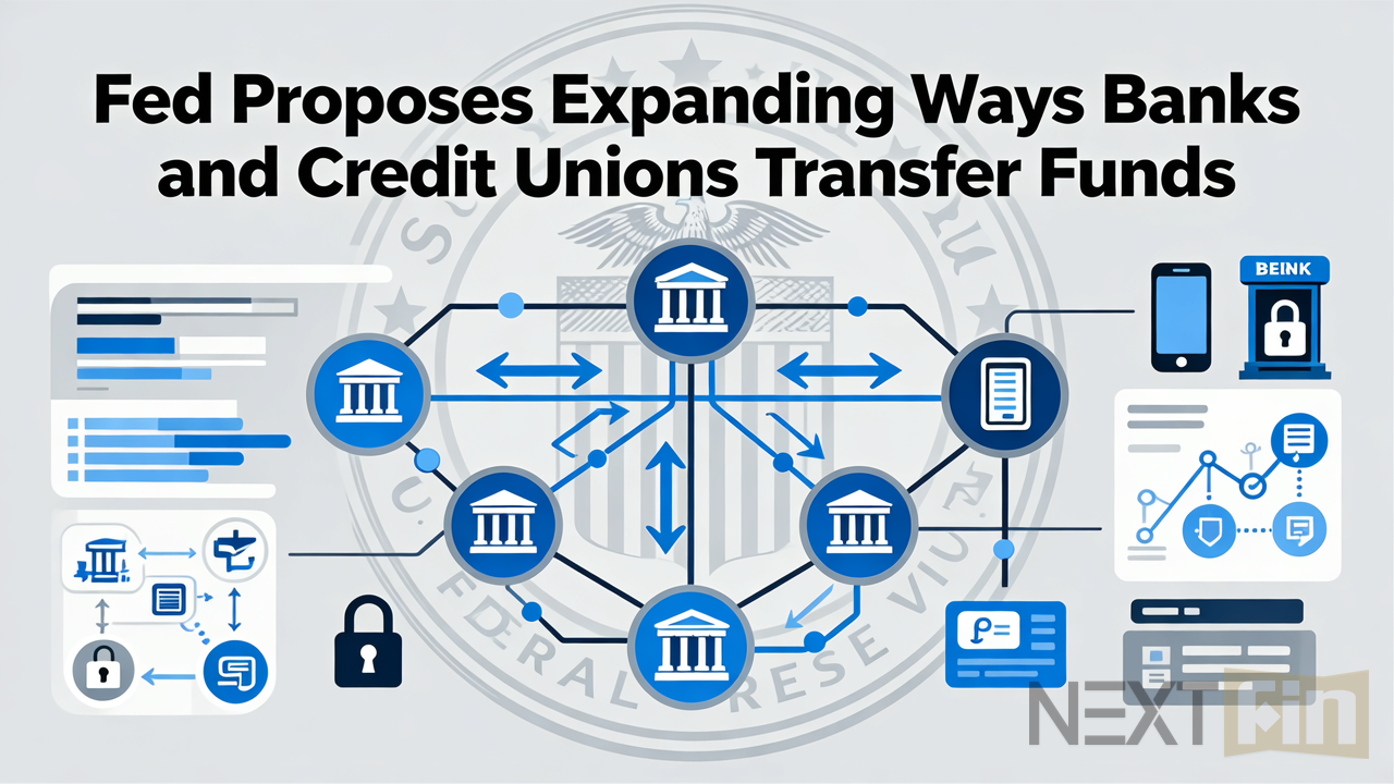 Fed Proposes Expanding Ways Banks and Credit Unions Transfer Funds