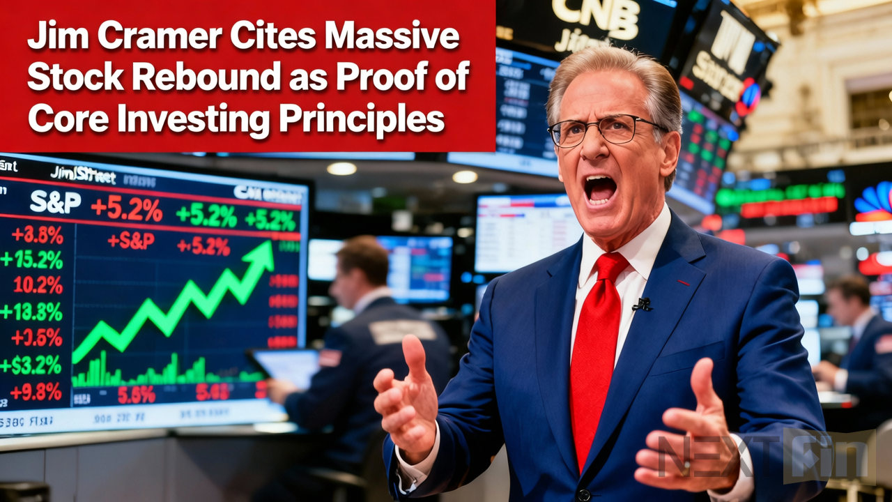 Jim Cramer Cites Massive Stock Rebound as Proof of Core Investing Principles